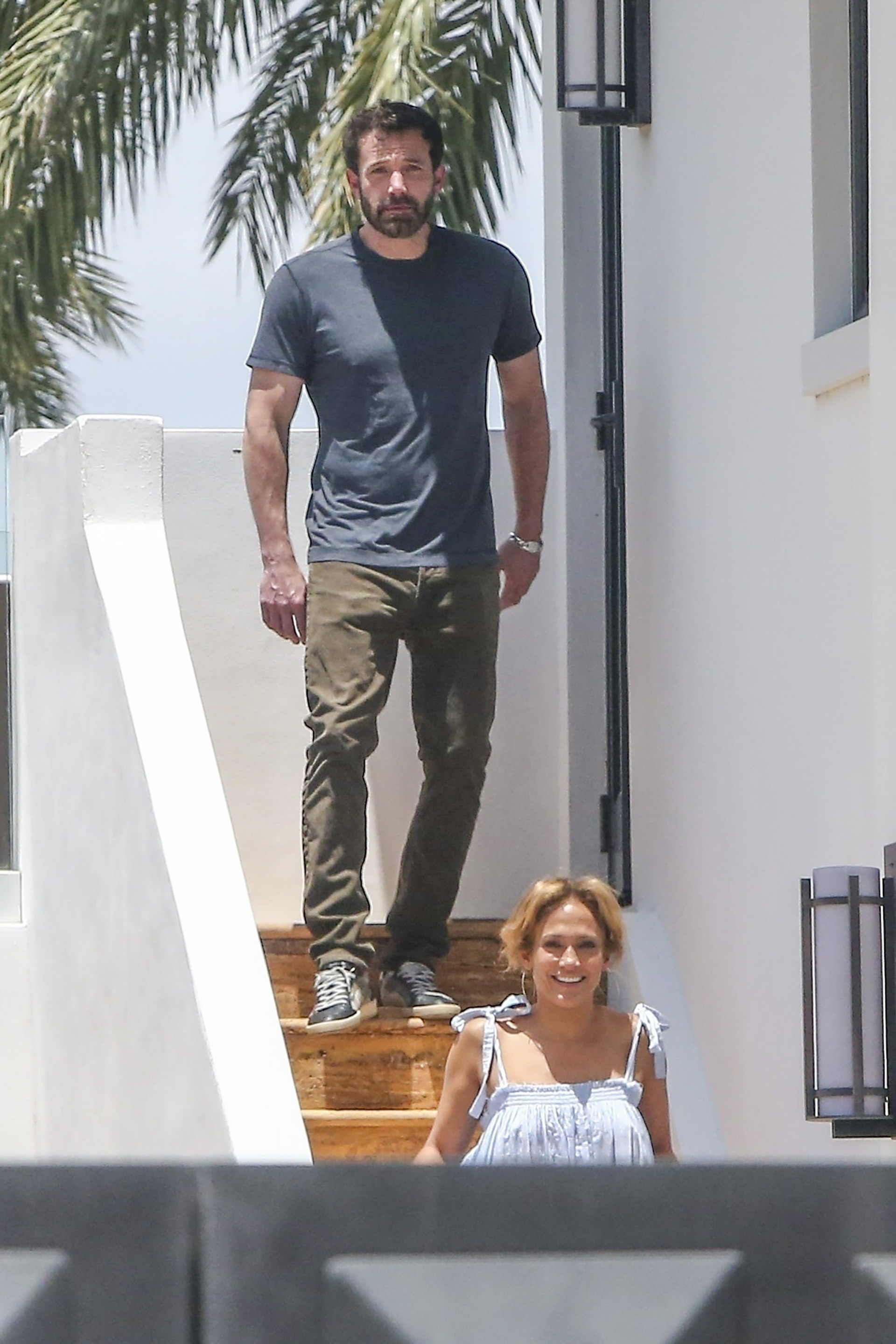 Jennifer Lopez y Ben Affleck Juntos en Miami, Florida (The Grosby Group)
