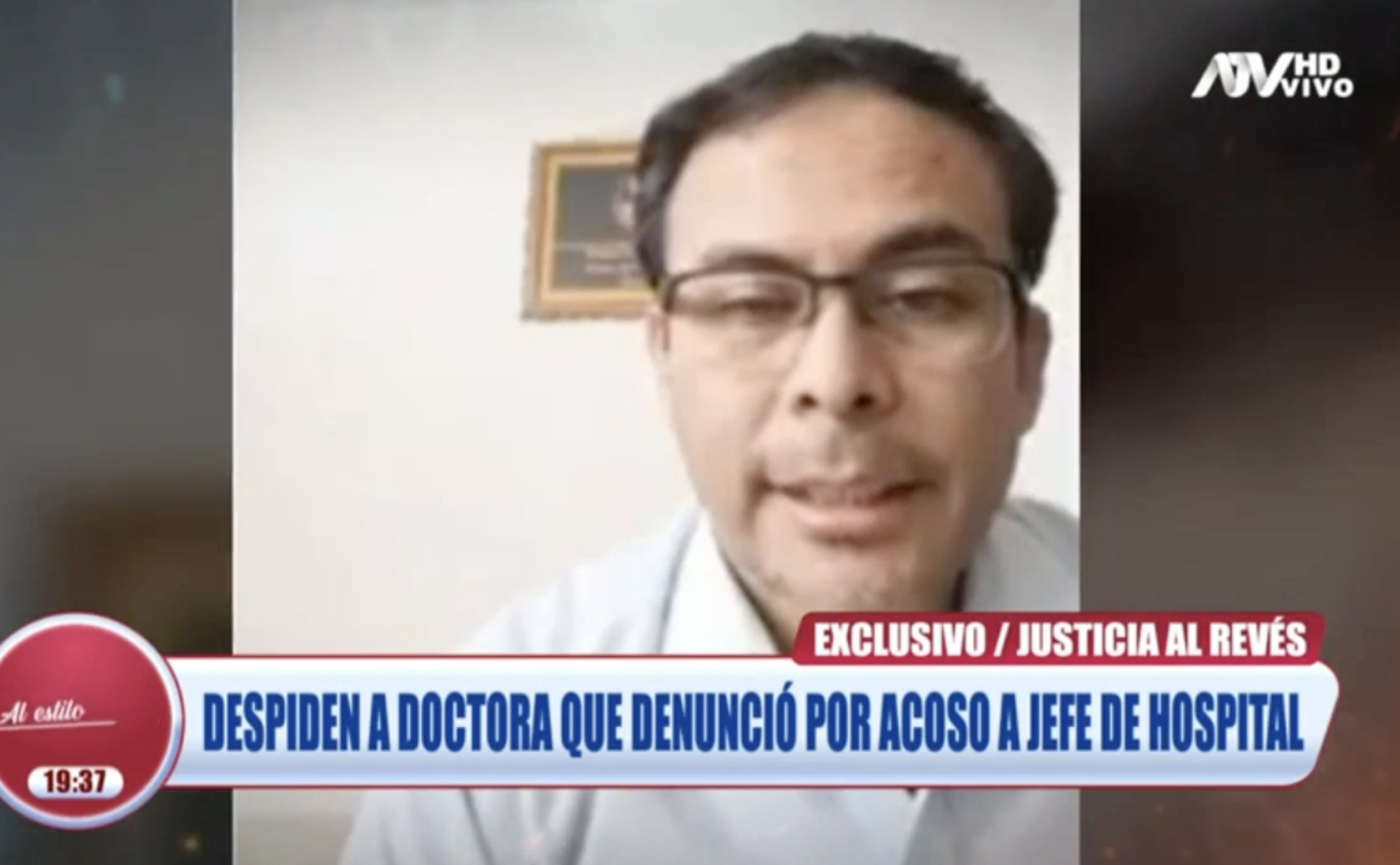 Moquegua: Doctora denuncia por acoso sexual a jefe de hospital y la despiden