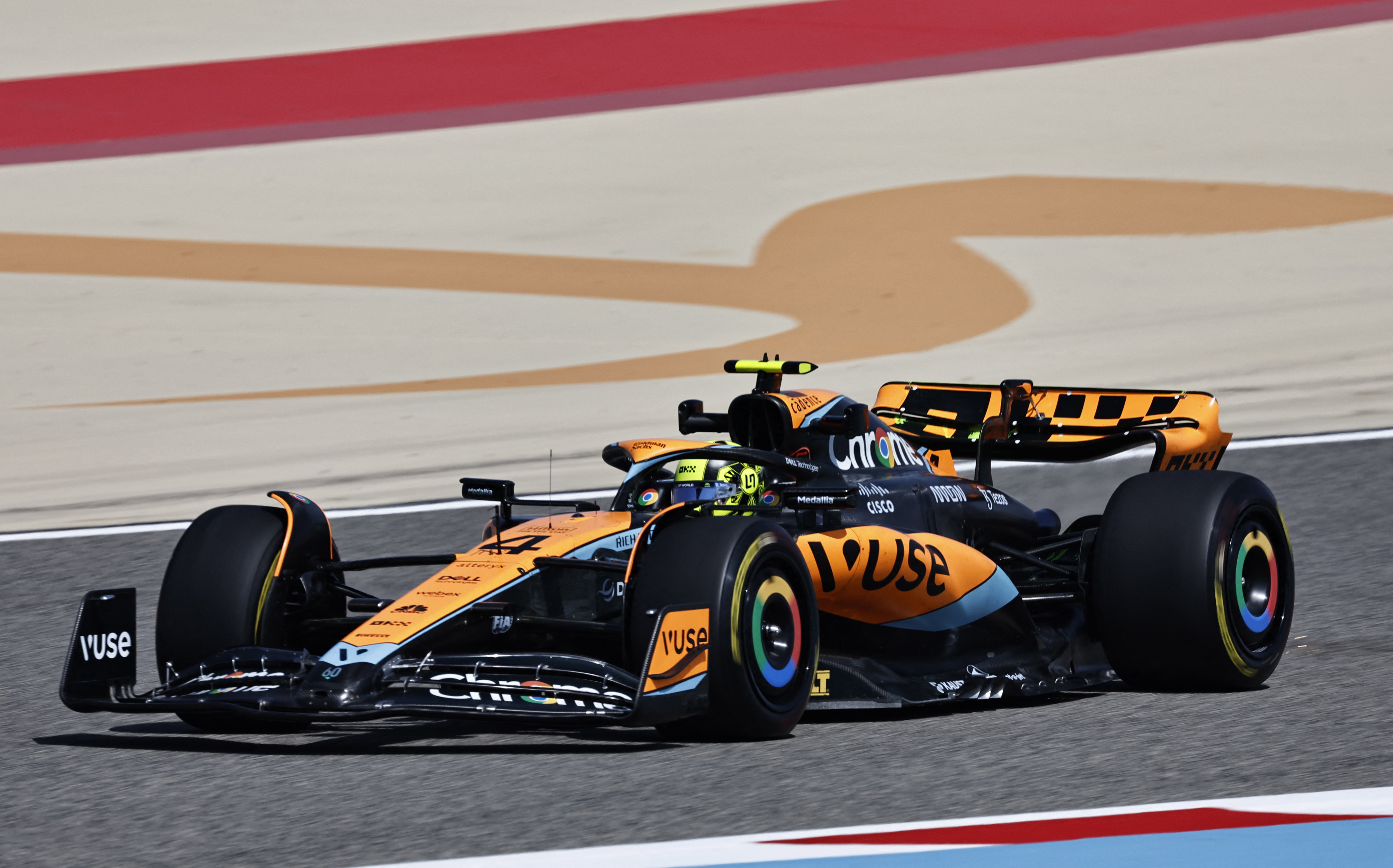 El McLaren MCL60 (REUTERS/Hamad I Mohammed)