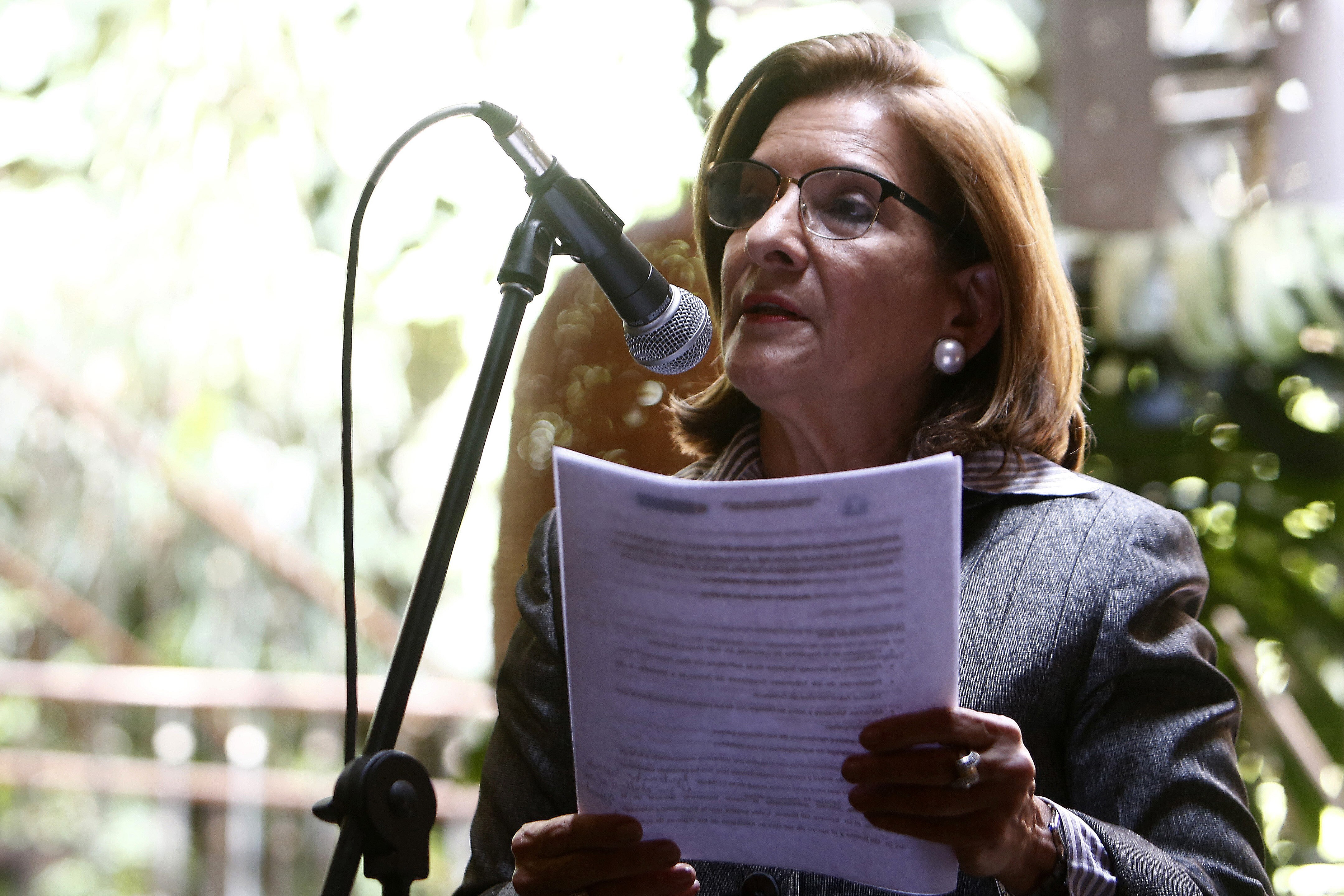 La Procuradora General de la Nación de Colombia, Margarita Cabello Blanco, en una fotografía de archivo EFE/Luis Eduardo Noriega
