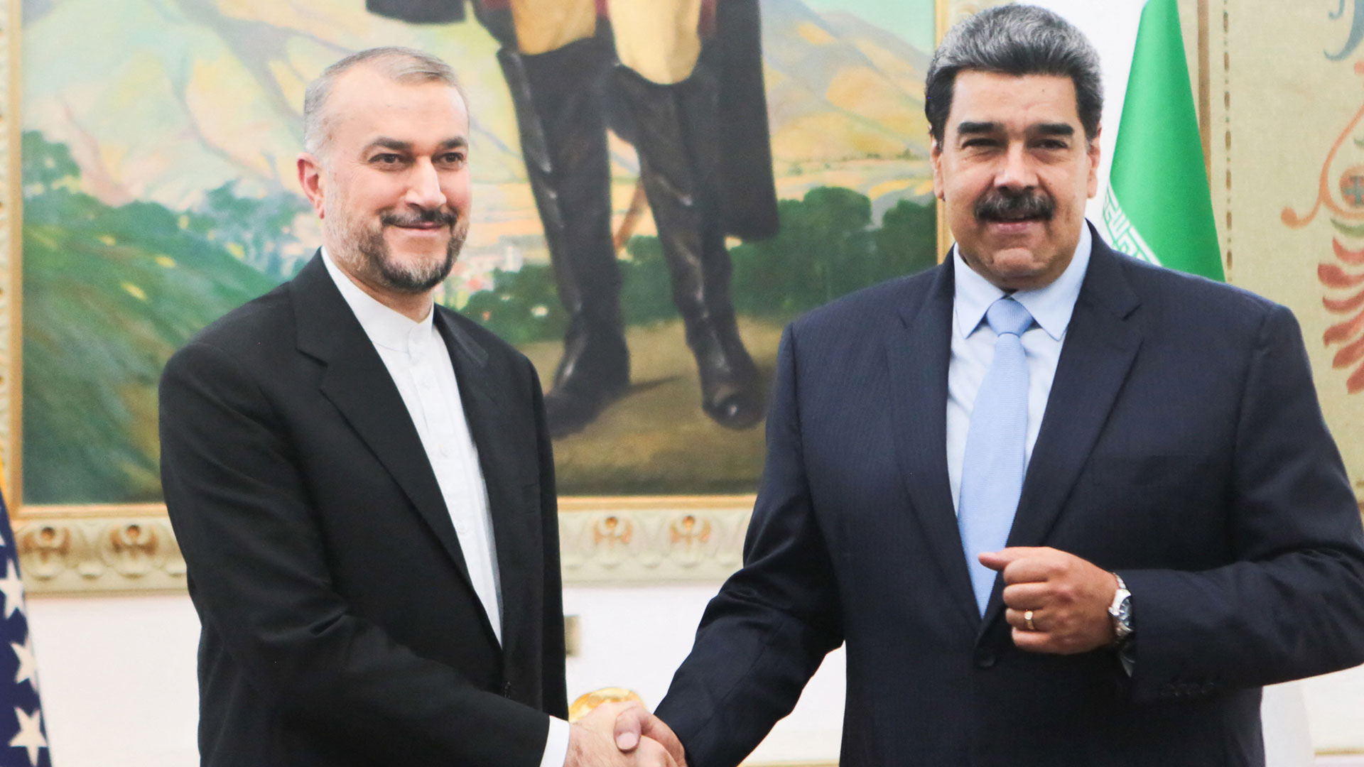 La dictadura chavista afianza su relación con Irán: Maduro recibió al canciller del régimen de Teherán en Caracas 