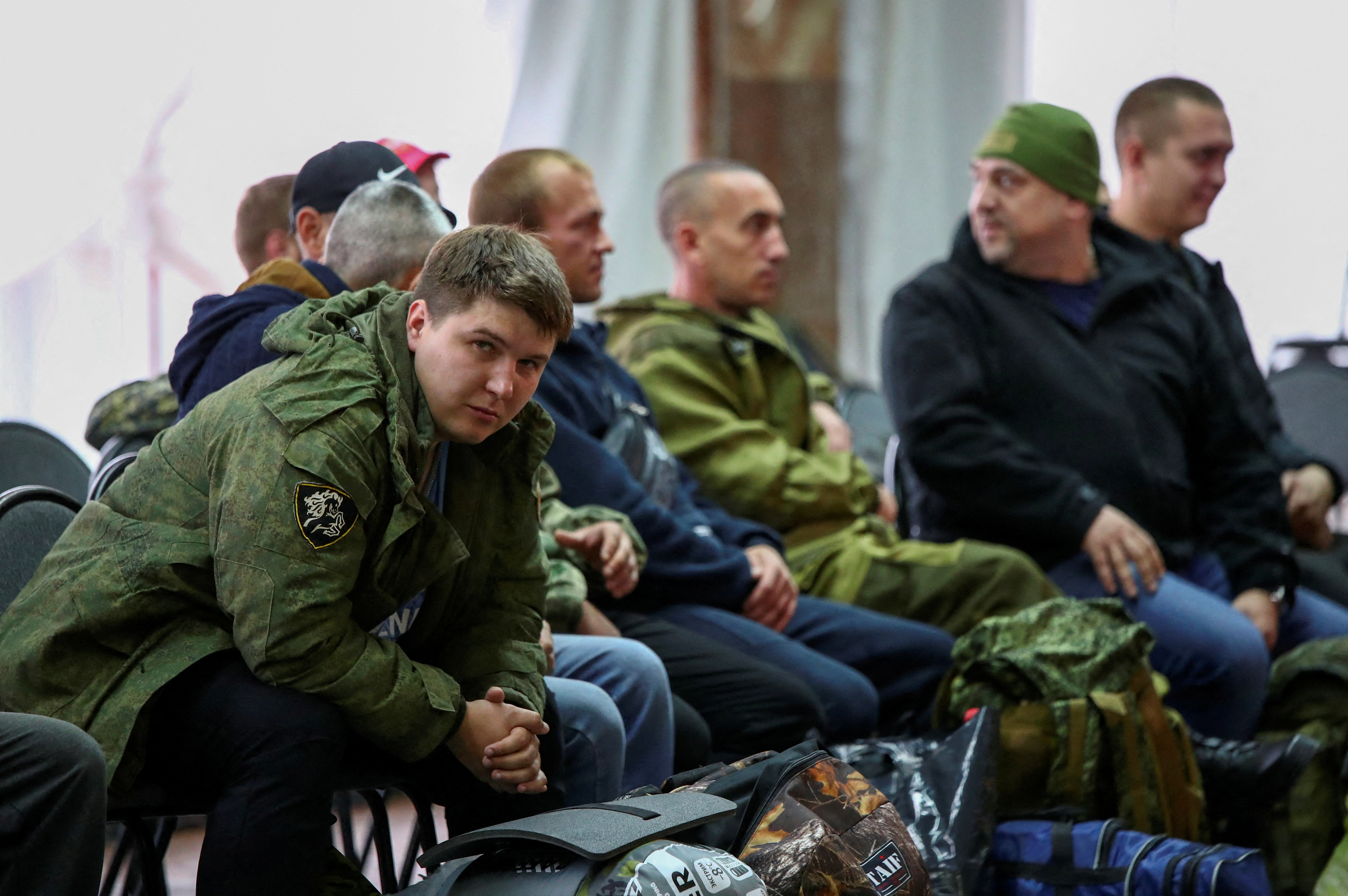 Poco antes de que Putin emitiera su decreto de movilización el 21 de septiembre, el ejército ruso abrió una oficina de reclutamiento en el principal centro de servicios para inmigrantes de Moscú. (REUTERS)