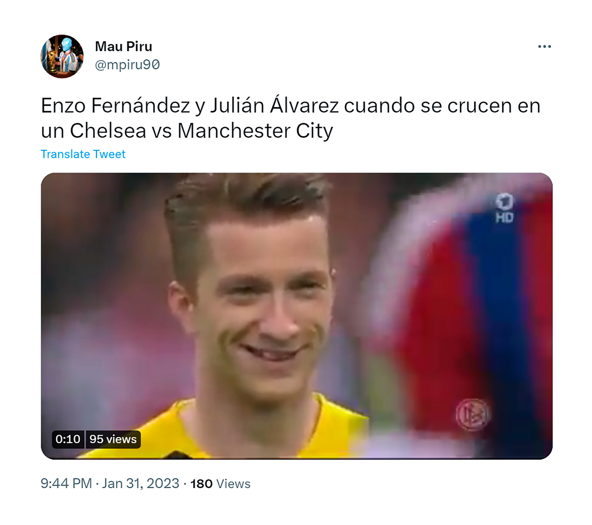 Otra reacción para mostrar el reencuentro entre Julián Álvarez y Enzo Fernández 