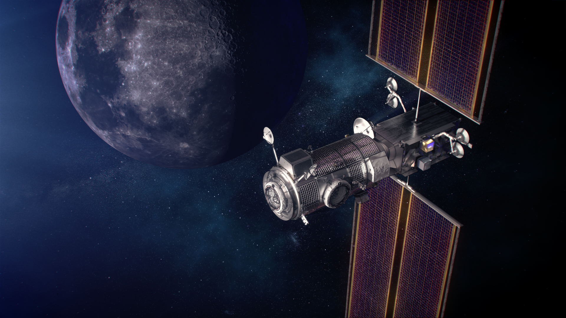 Gateway Lunar Orbital Platform.  (Photo: NASA)