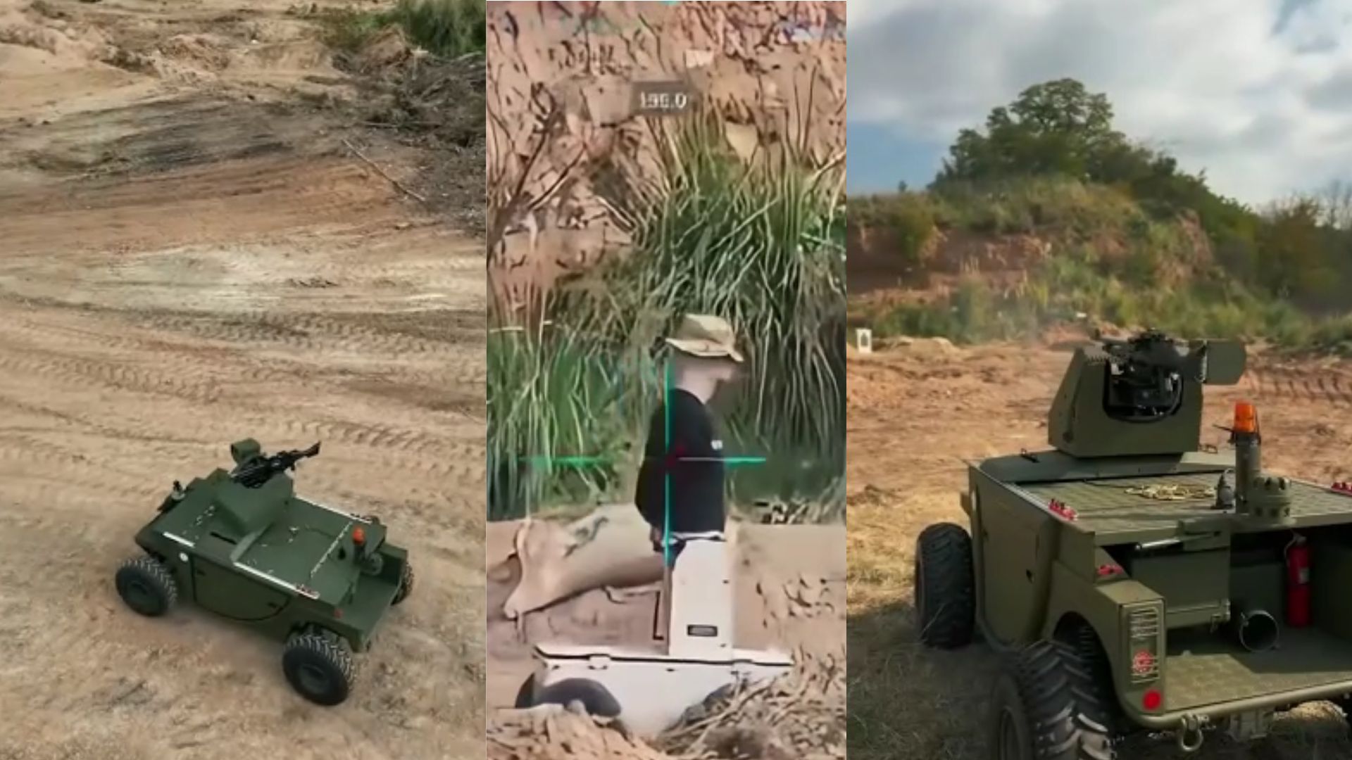 Argentina desarrolla un veh&iacute;culo militar no tripulado con ametralladora: c&oacute;mo funciona el prototipo