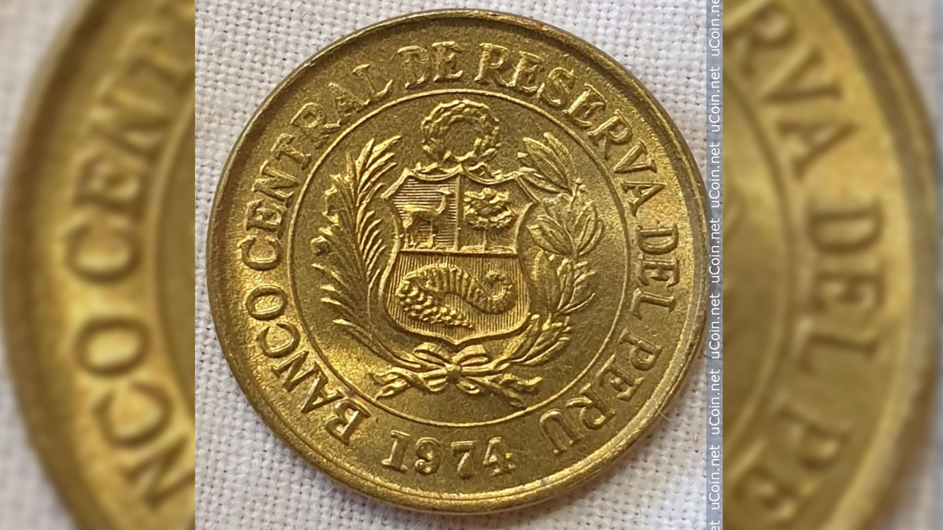 Moneda de 1974.