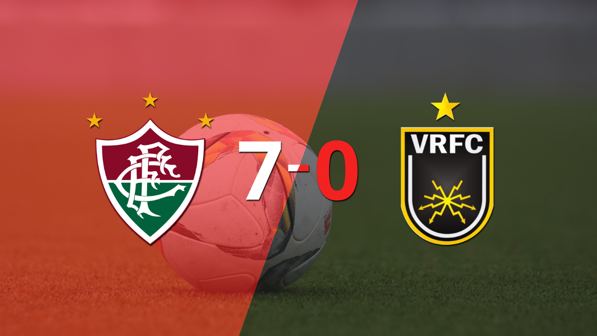 Fluminense ganó con goleada y pasó a Estadual - Final
