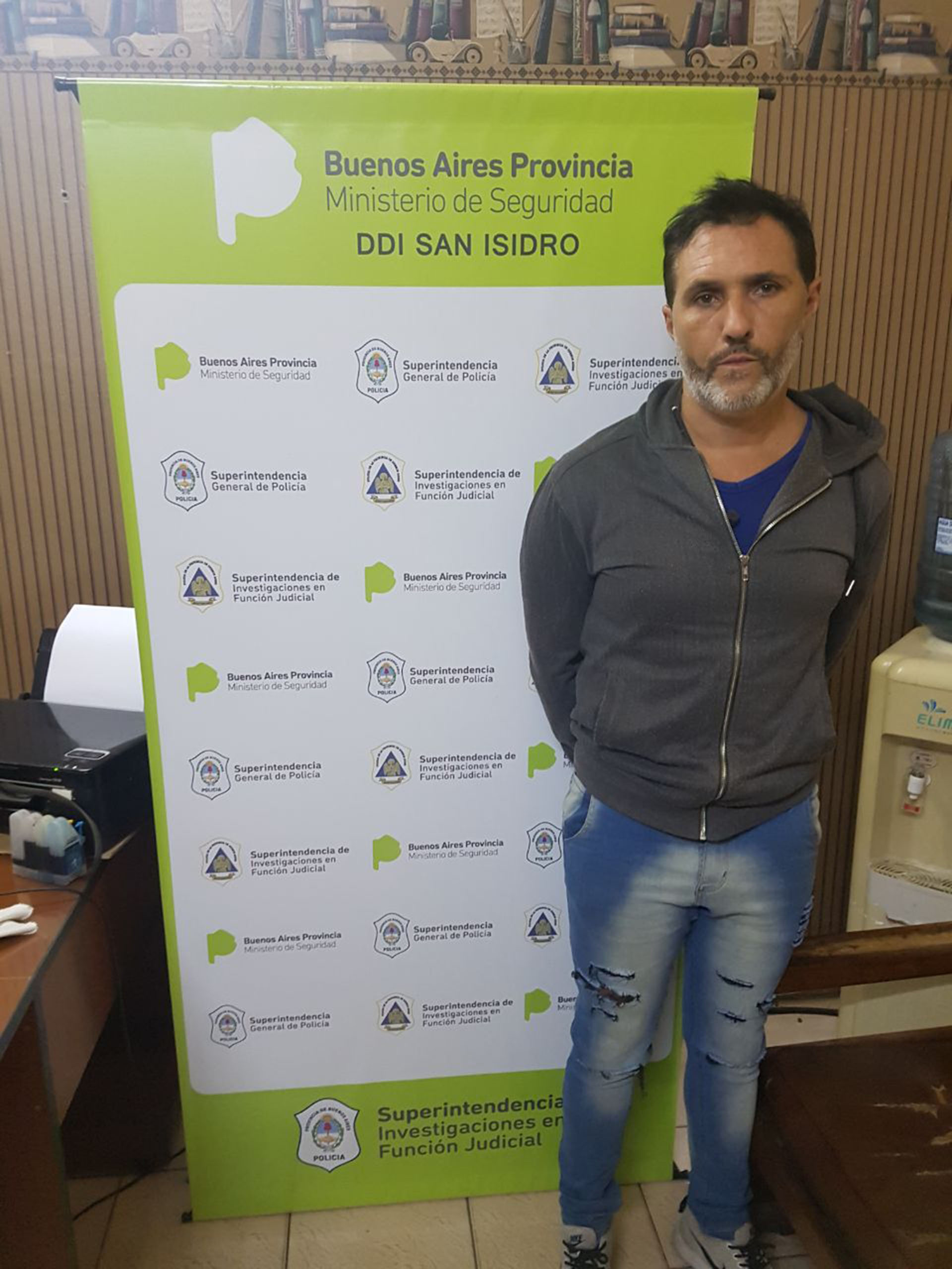 Abril de 2018, la detención de Nicolas Pachelo por robar en el country Tortugas