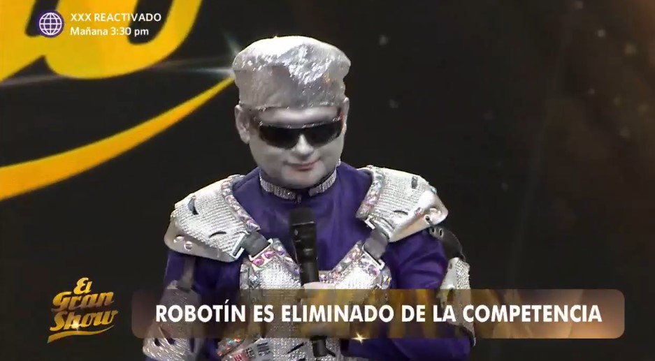 Robotín queda eliminado.