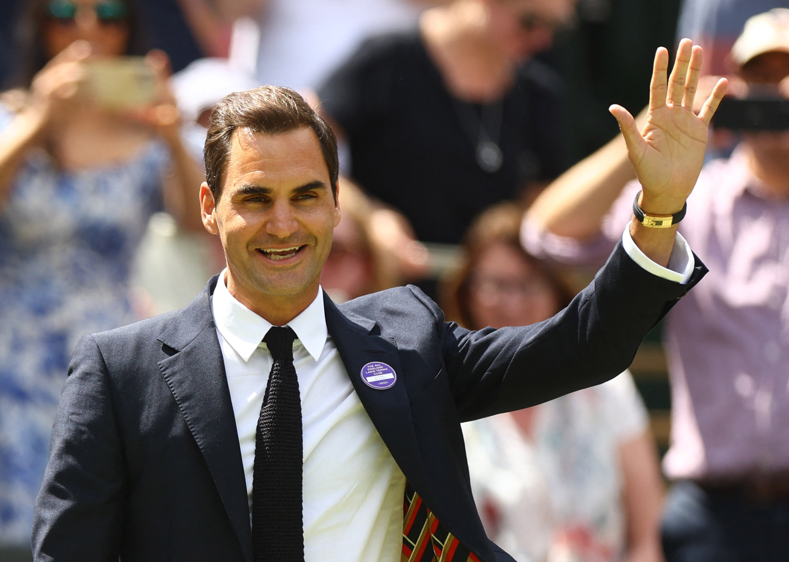 Roger Federer habló de su vida fuera del tenis (REUTERS/Hannah Mckay)
