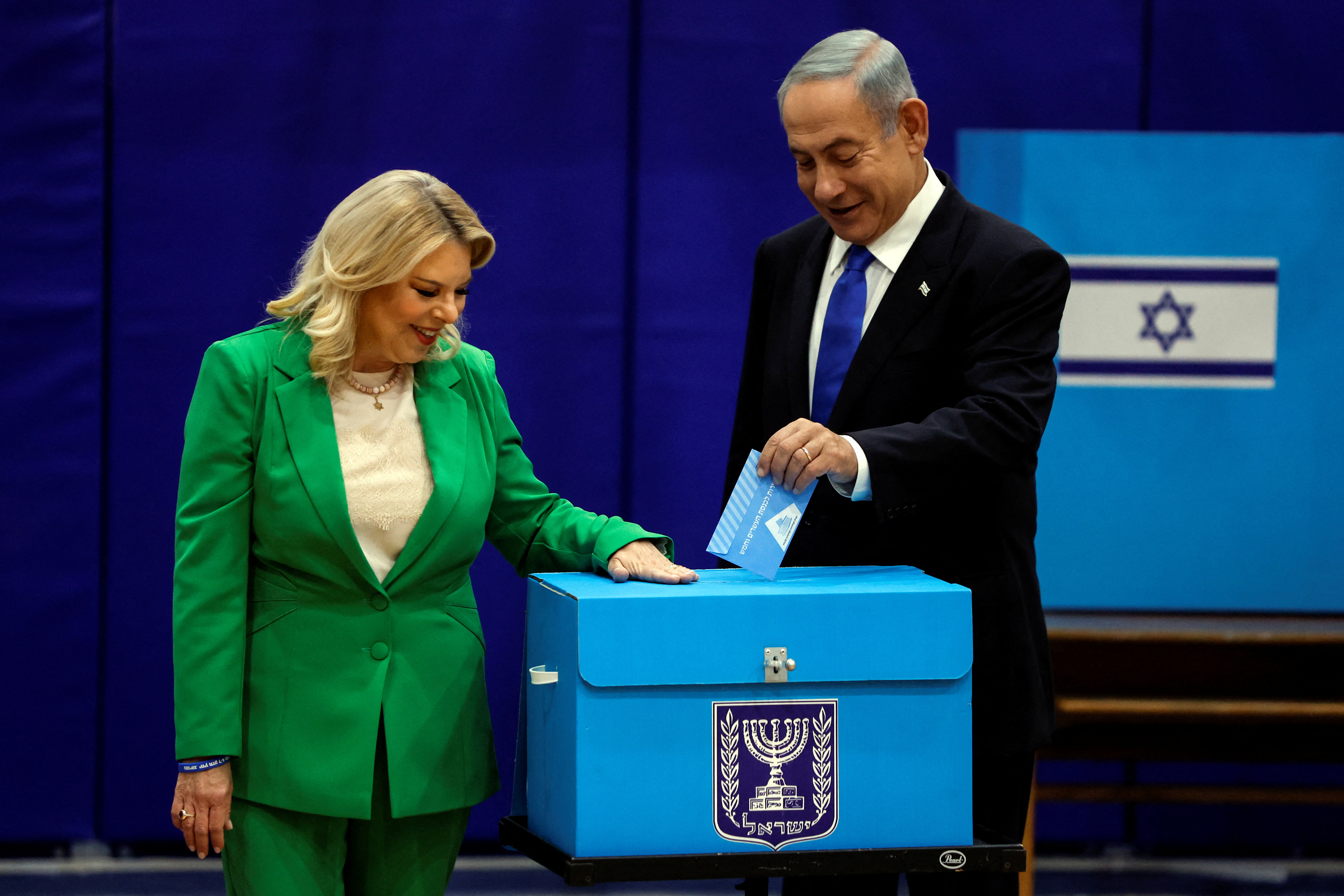 Elecciones en Israel: votaron Yair Lapid y Benjamín Netanyahu e hicieron fuertes declaraciones