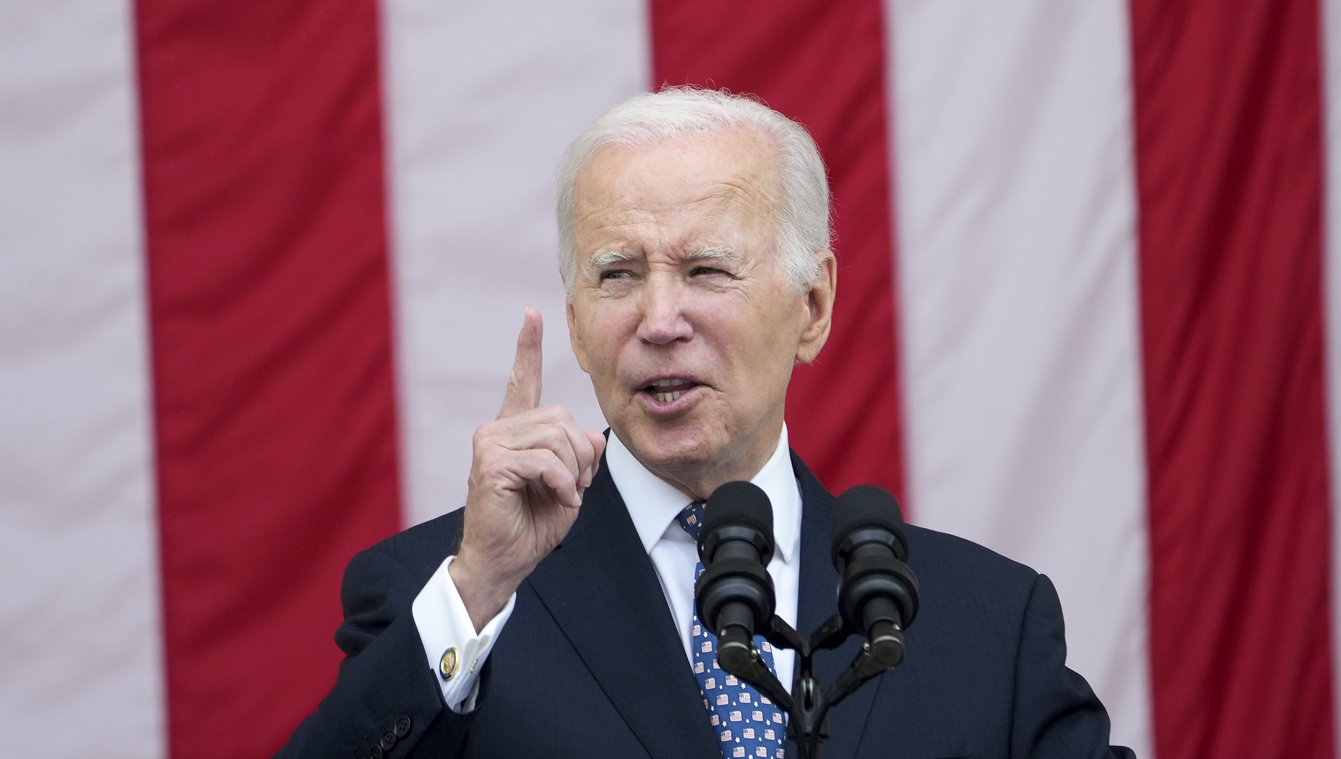 Joe Biden aplaudió el sacrificio de los soldados de Estados Unidos en el Día de los Caídos en Guerras