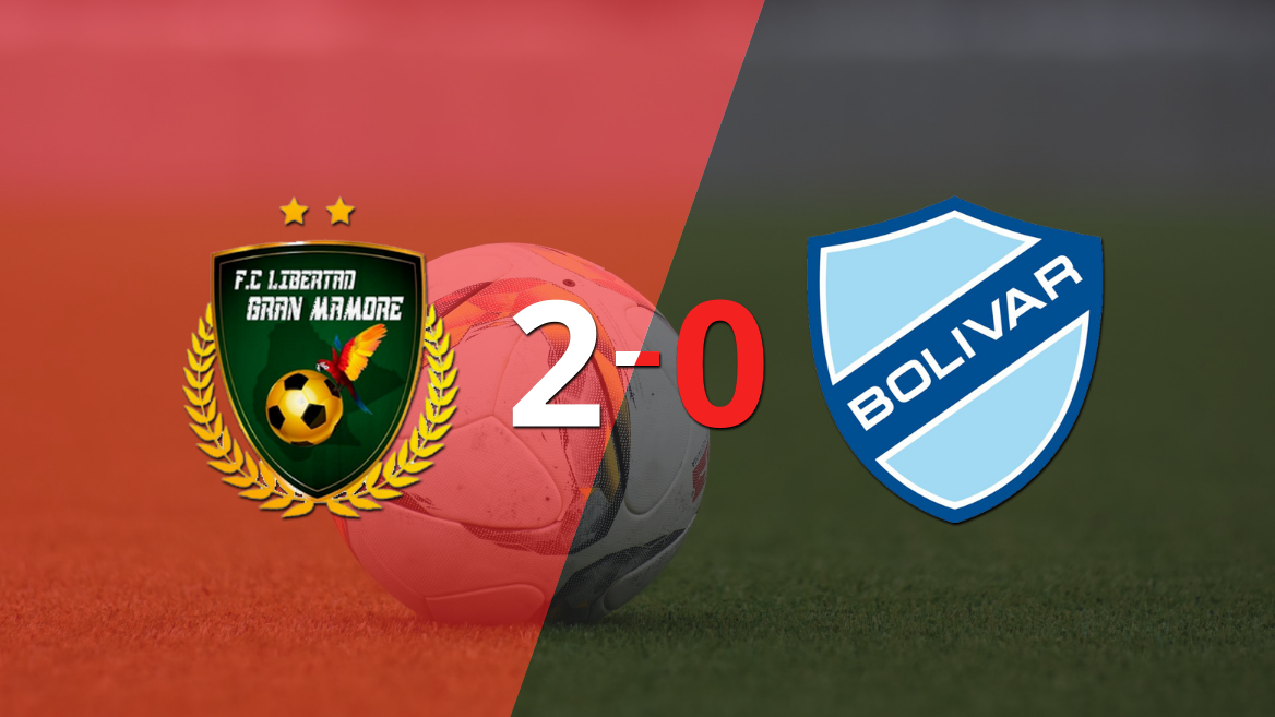 Gran Mamoré derrotó 2-0 en casa a Bolívar