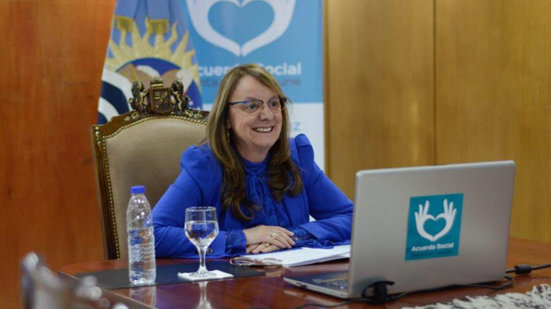 Alicia Kirchner, gobernadora de Santa Cruz.