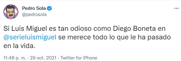 (Captura: @pedrosola/twitter)