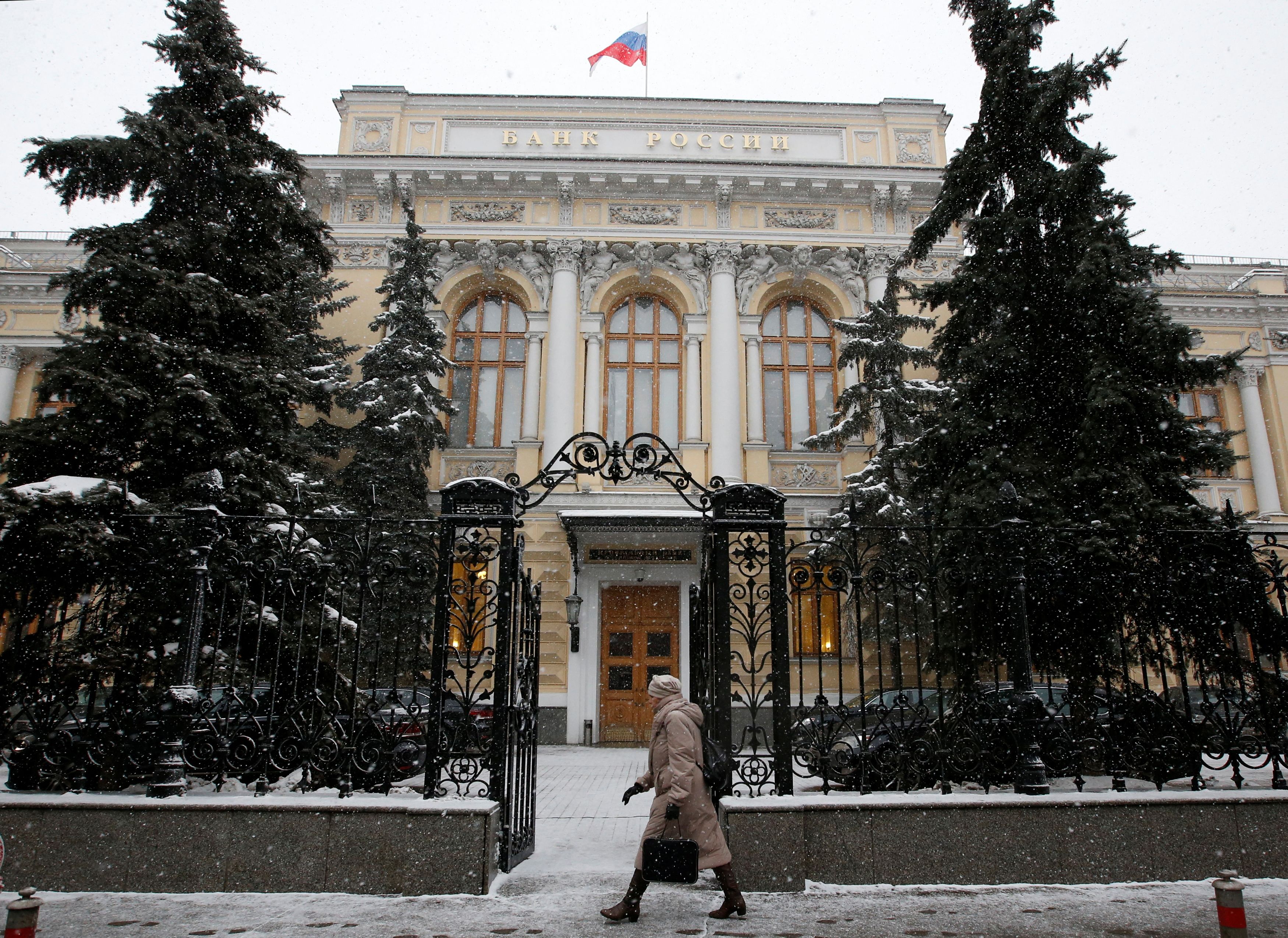 El Banco Central ruso en Moscú (REUTERS)