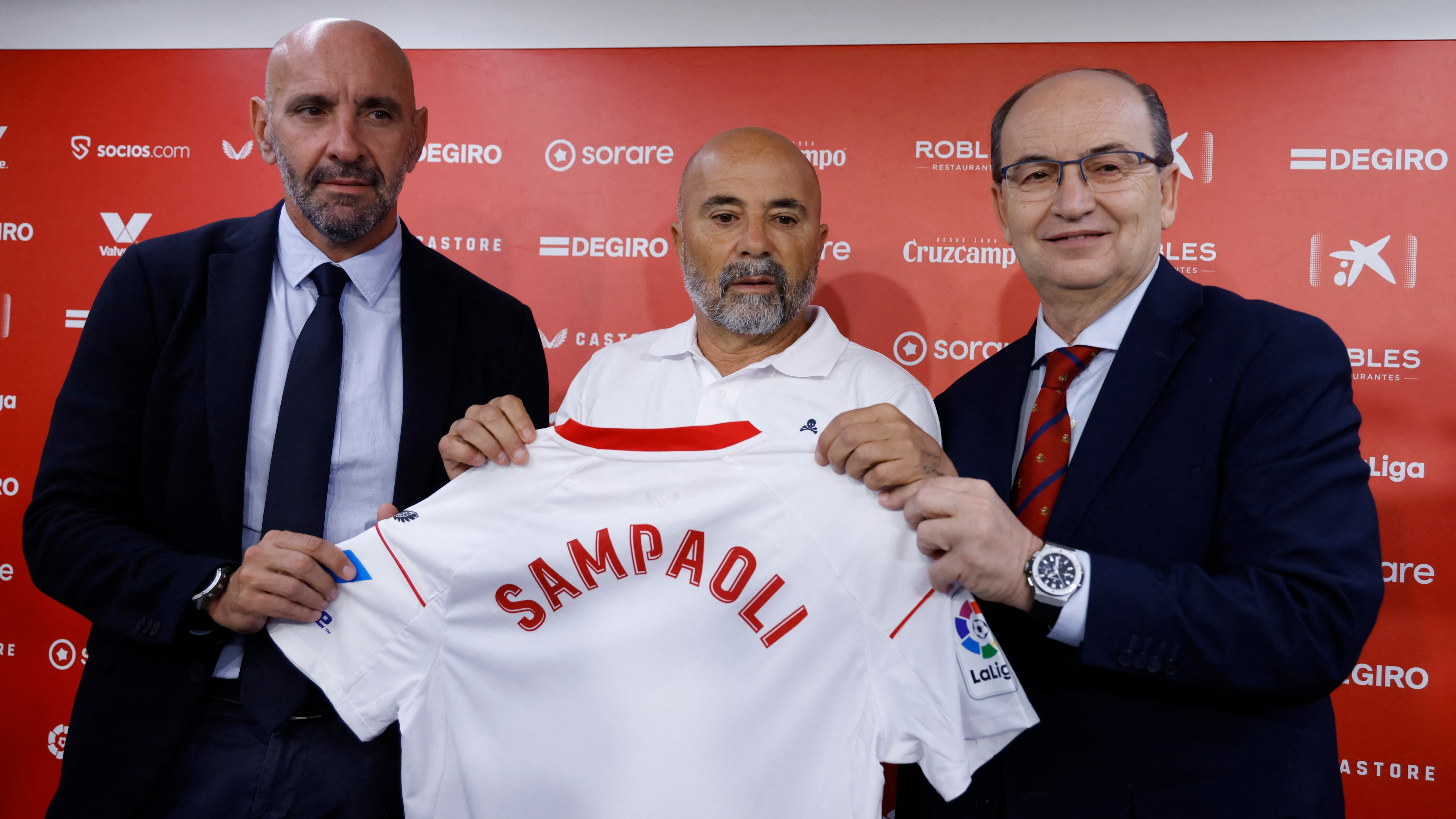 Los dos futbolistas argentinos que pidió Sampaoli para reforzar al Sevilla