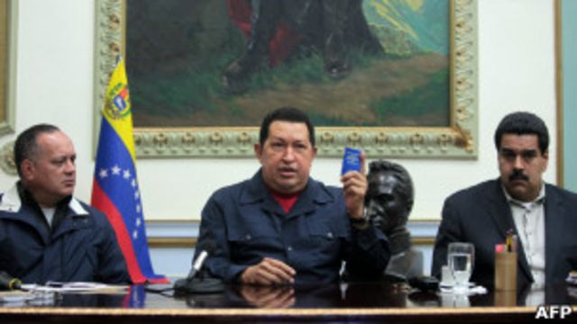 Ese día, en diciembre 2012, Chávez ante el país designó a Maduro como su sucesor