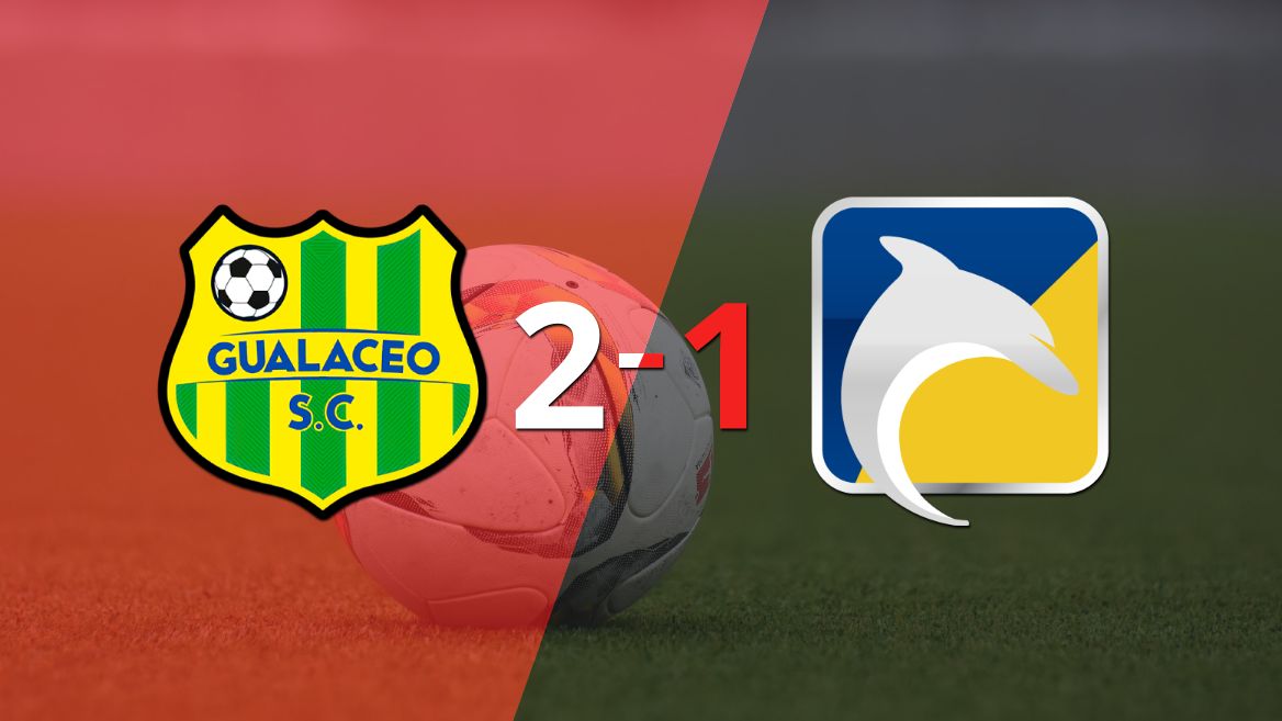 Gualaceo logró una victoria de local por 2 a 1 frente a Delfín