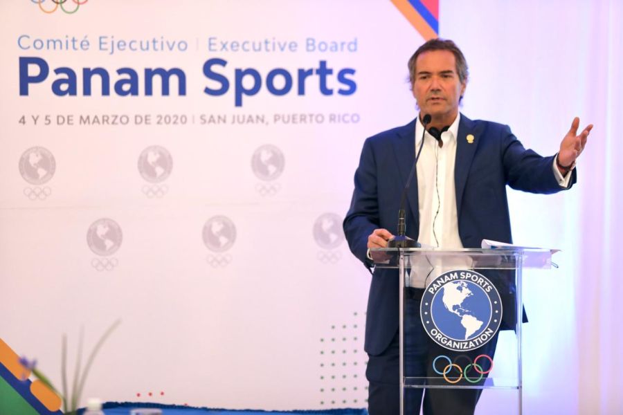 Panam Sports president Neven Ilic (ATR)