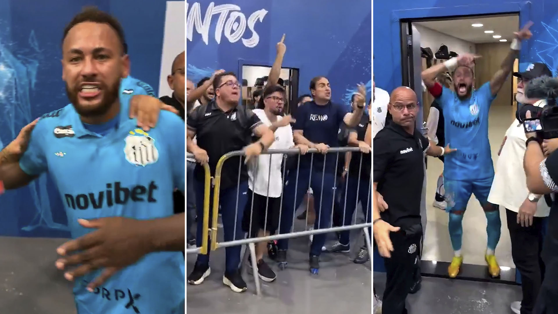 Escandalosa pelea de Neymar con el presidente de un club rival en Brasil entre provocaciones, insultos y una frase lapidaria: 