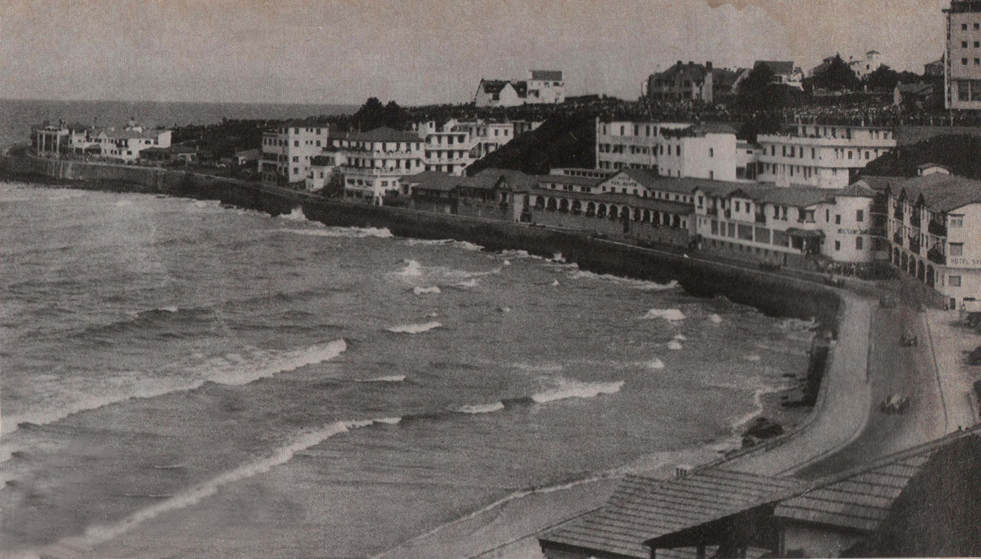 Carrera en un circuito callejero de Mar del Plata. Era la precuela de la F-1 a fines de los años cuarenta (Archivo CORSA)