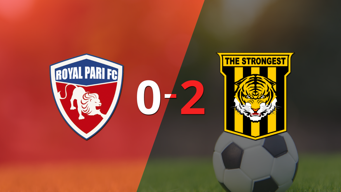 En casa, Royal Pari perdió 2-0 frente a The Strongest