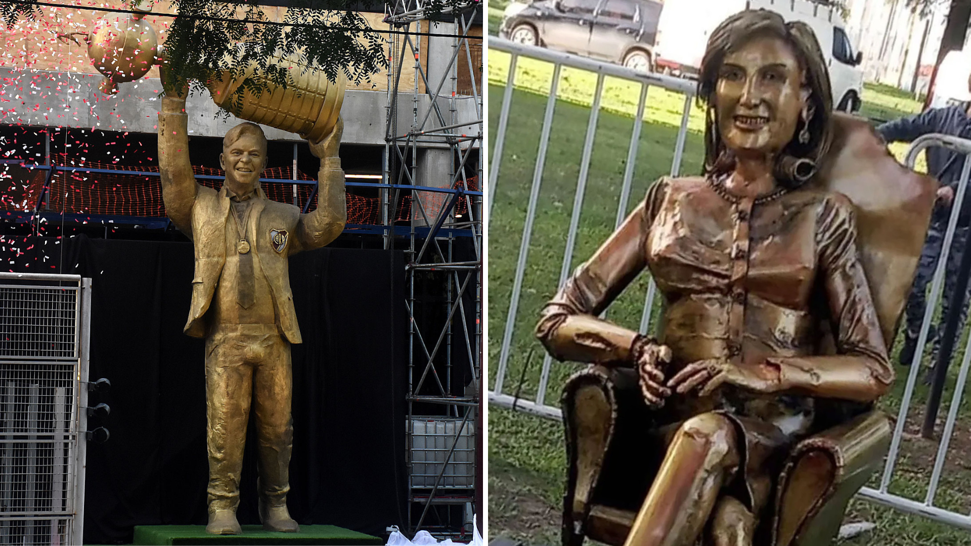 Sorpresa, grotesco y ¿un estado del arte actual?: qué nos dejan las estatuas de Gallardo y Mirtha Legrand