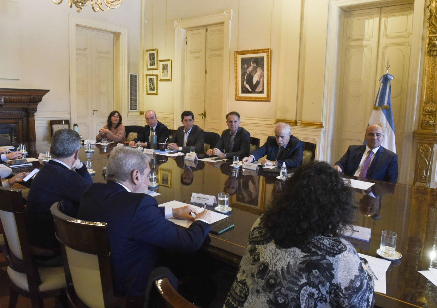 La reunión de Gabinete en Casa Rosada