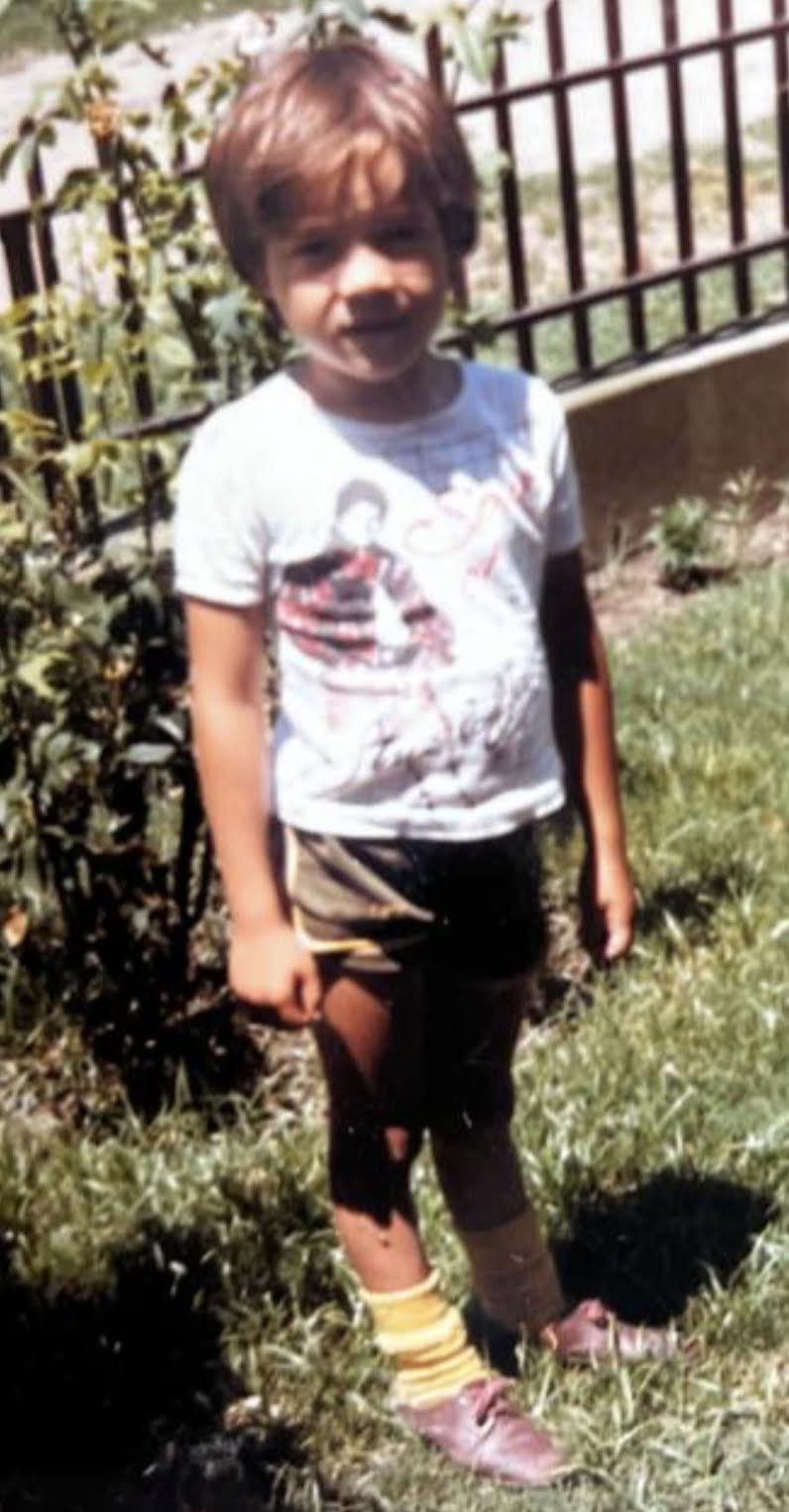 Mariana Genesio Peña a sus 5 años