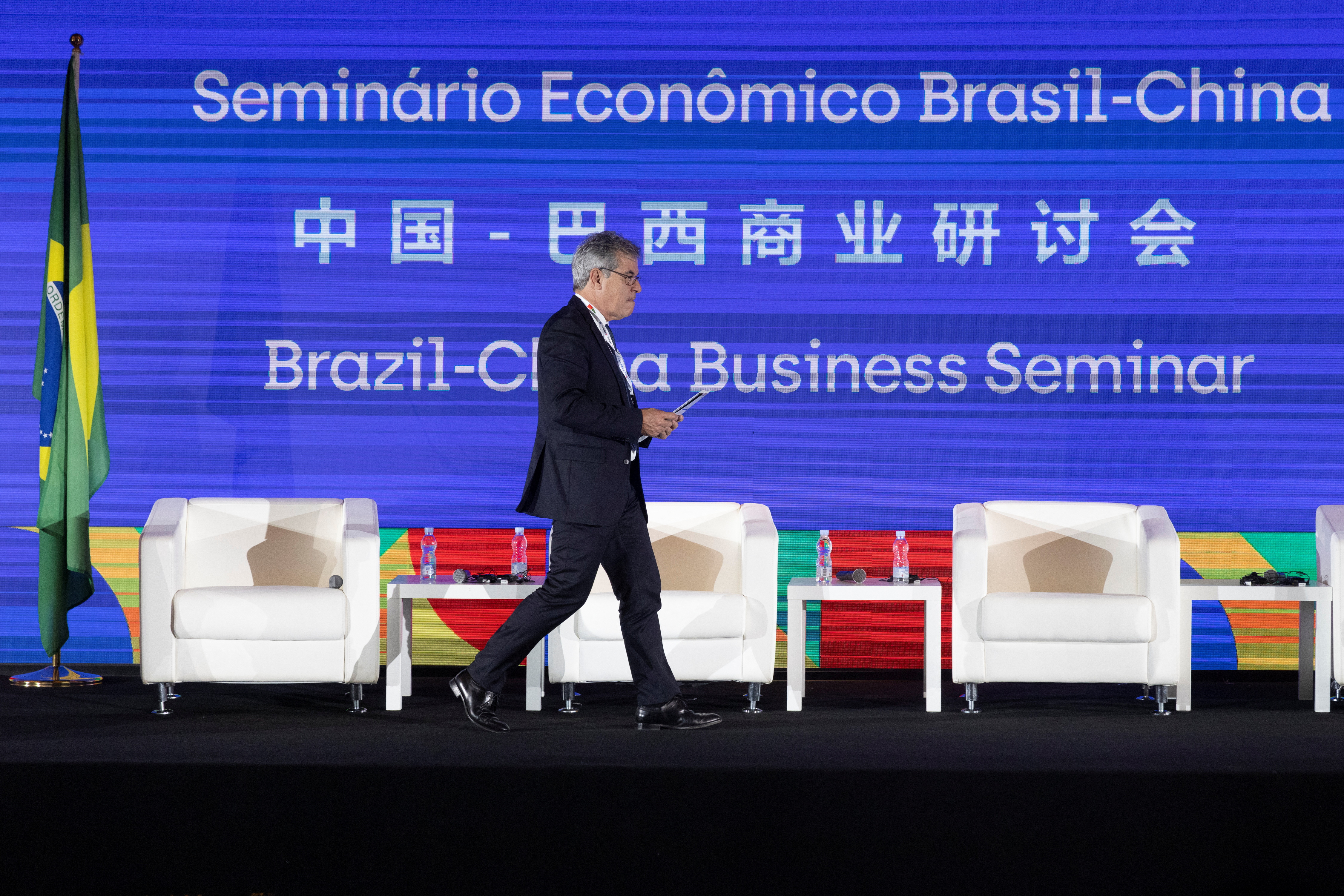 “La expectativa es la reducción de costos, (...) promover aún más el comercio bilateral y facilitar inversiones” en Brasil, señaló en un comunicado la Agencia de Promoción de Exportaciones e Inversiones 
 (REUTERS/Thomas Peter)