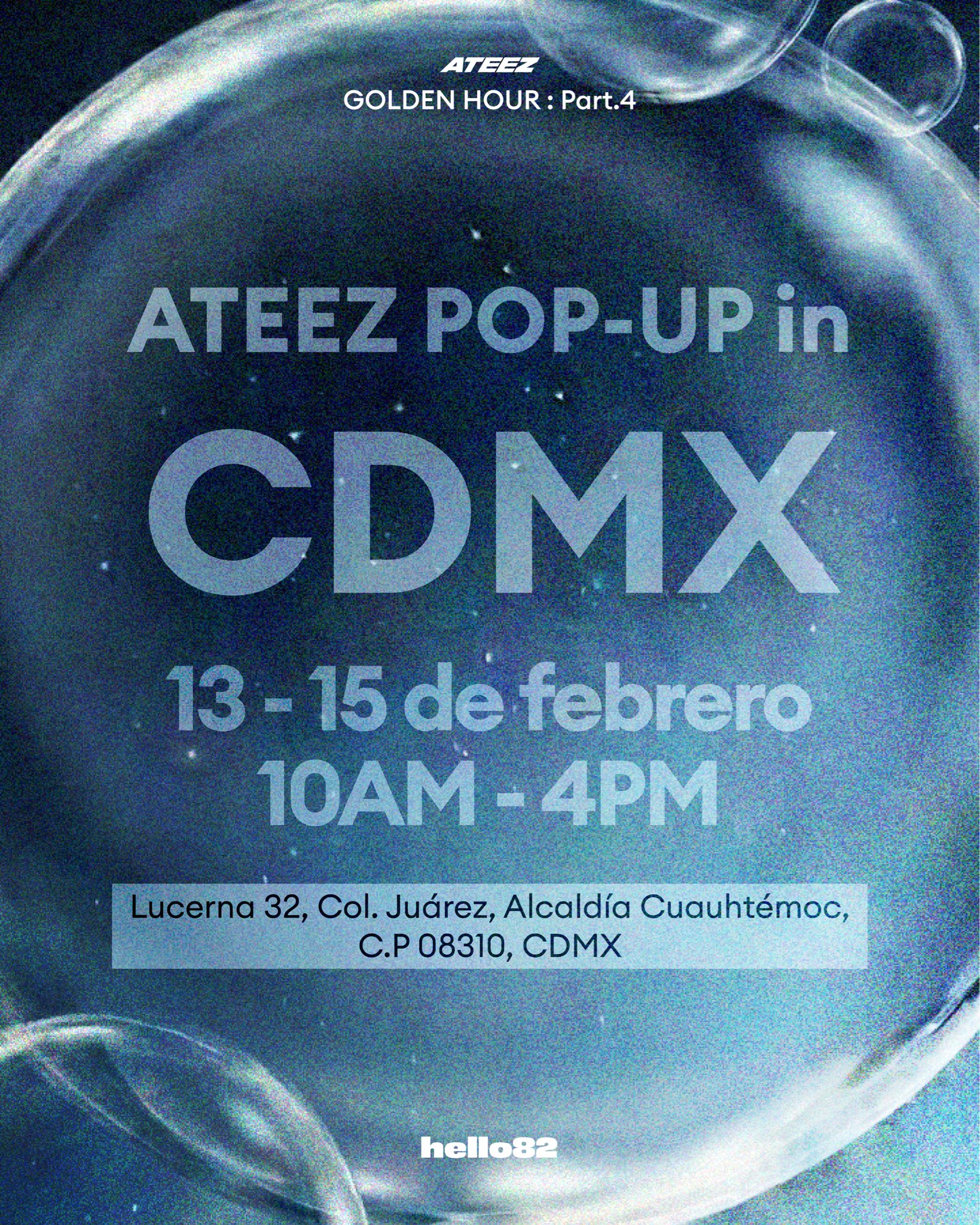 Pop-up de ATEEZ en CDMX 2026: fechas, ubicación y actividades