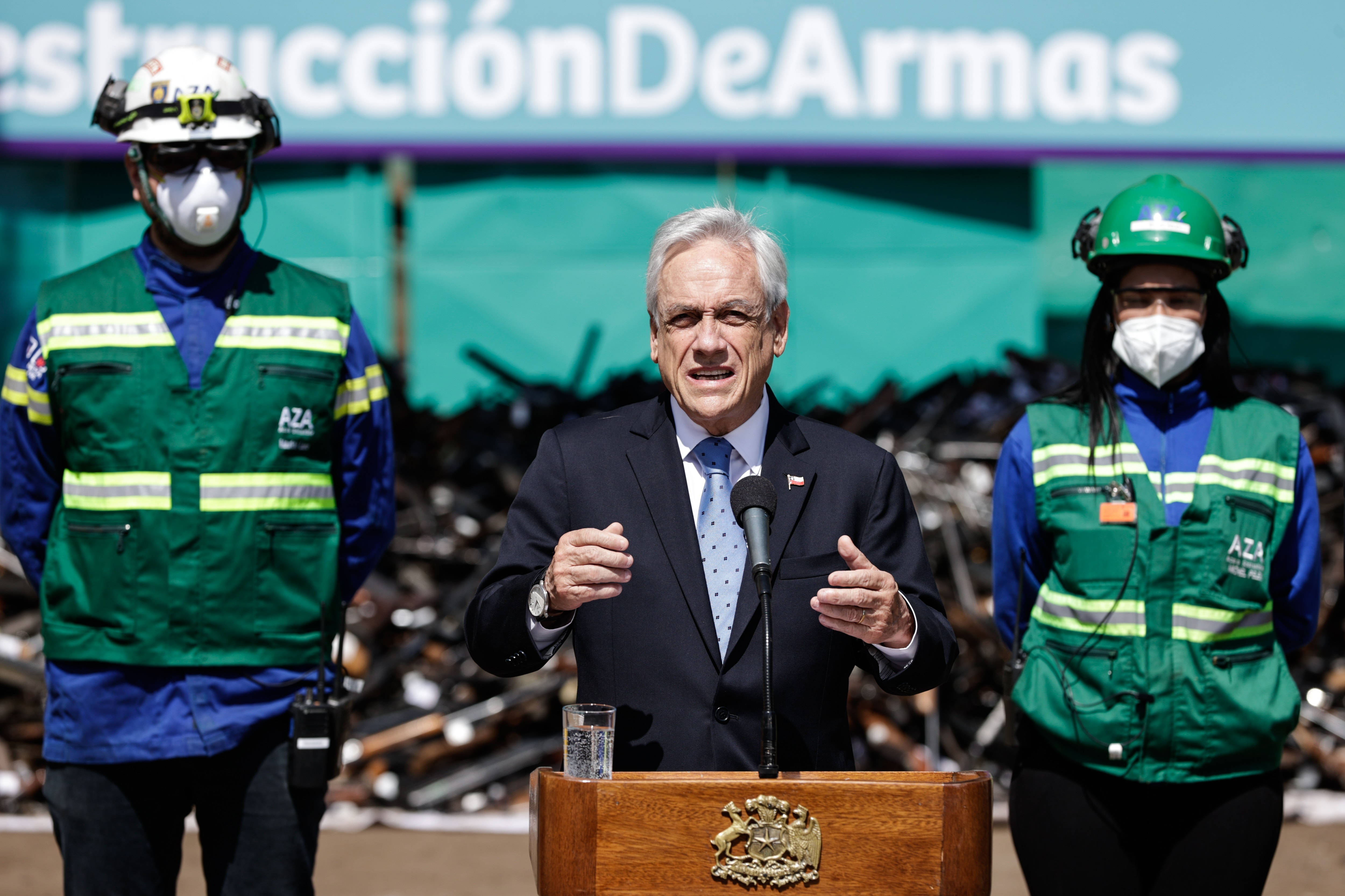 Sebastián Piñera, en una imagen de archivo. EFE/Alberto Valdés
