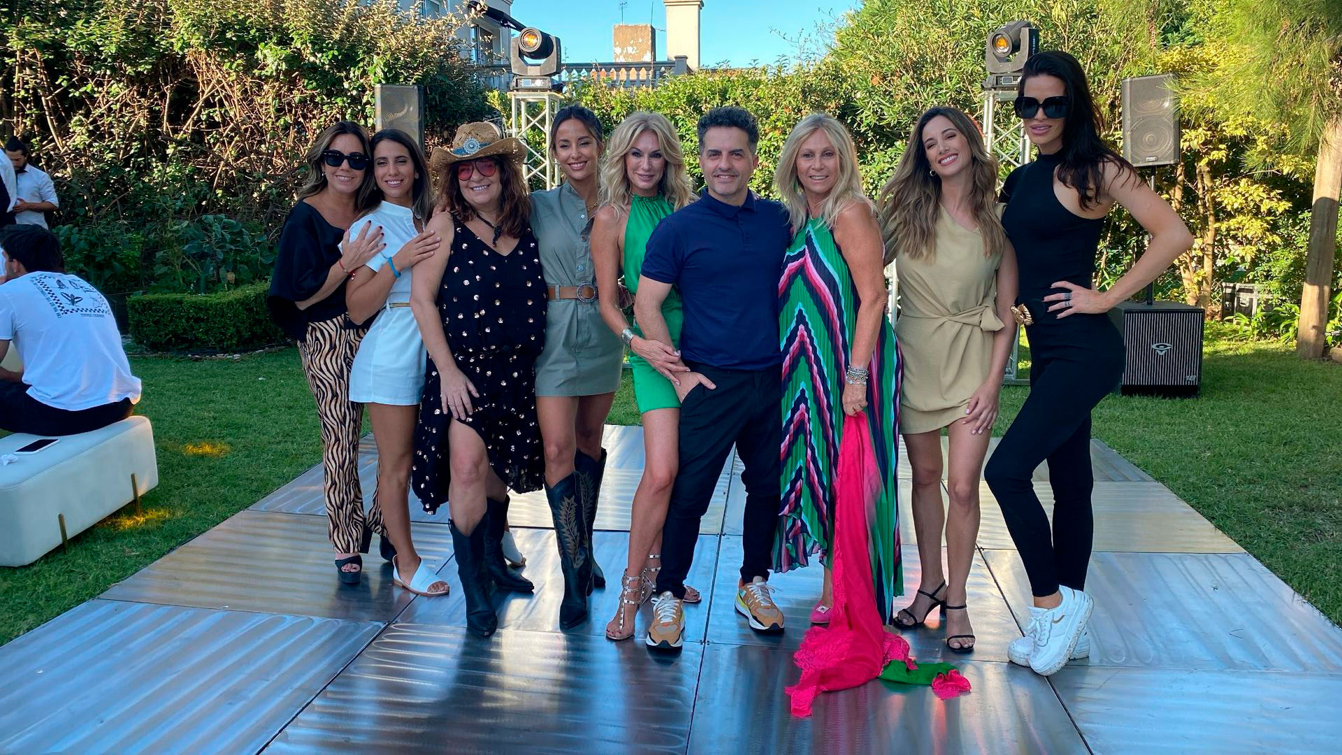 "Angelitas" y ex "angelicidad"con De Brito en el cumpleaños de Yanina Latorre