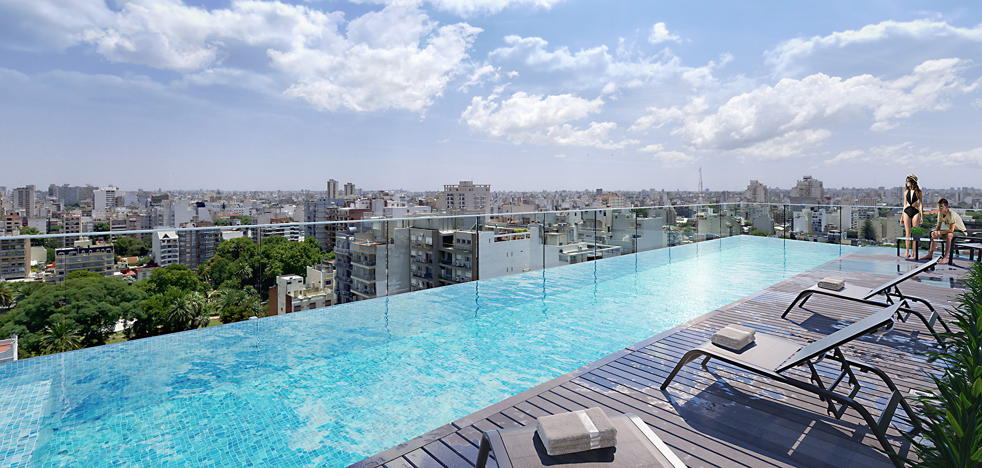 La piscina es clave si se puede ubicar entre los amenities