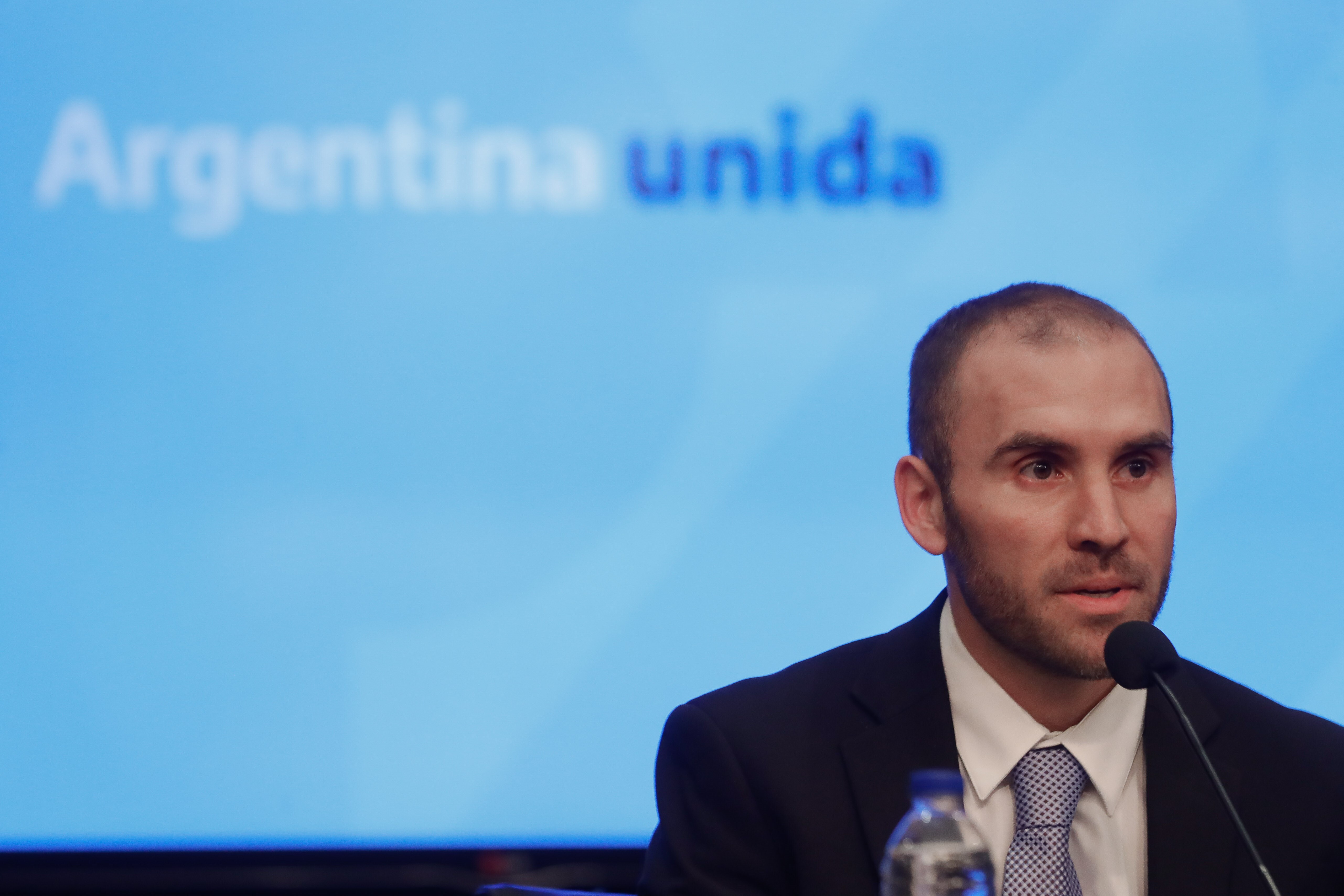 En la imagen, el ministro de Economía, Martín Guzmán (EFE/Juan Ignacio Roncoroni/Archivo)
