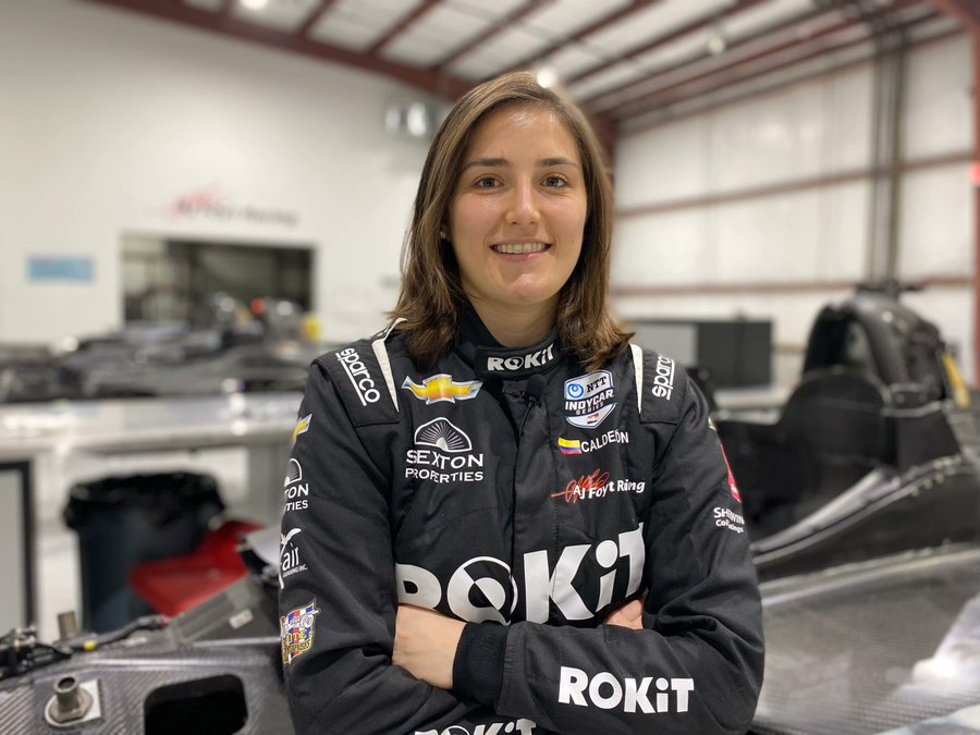 Tatiana Calderón, nuevo refuerzo de la IndyCar Series para el 2022. Foto: cortesía ROKiT