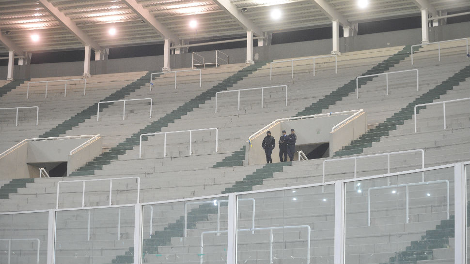 La tristeza de una tribuna sin visitantes. Un espacio que deberán recuperar los amantes del fútbol
