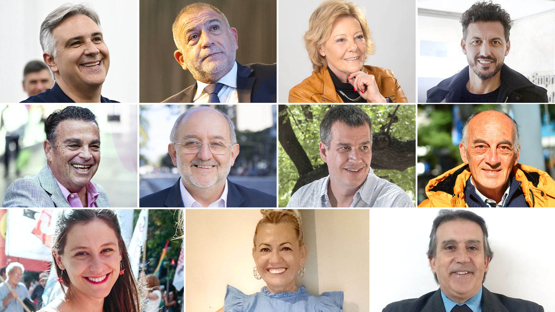 Todos los candidatos a gobernador en las elecciones 2023 en Córdoba: Los candidatos a gobernador en las elecciones 2023 en Córdoba: Martín Llaryora, Luis Juez, Liliana Olivero, Federico Alessandri, Rodolfo Eiben, Aurelio García Elorrio, Agustín Spaccesi, Fernando Schüle, Julia Di Santi, Patricia Bon y Mario Peral.
