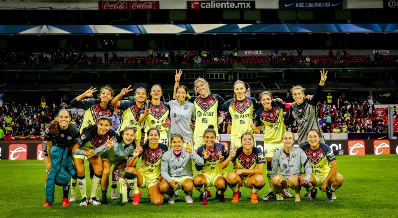 Apertura 2021 de la Liga femenil: América venció 2-1 a Cruz Azul - Infobae