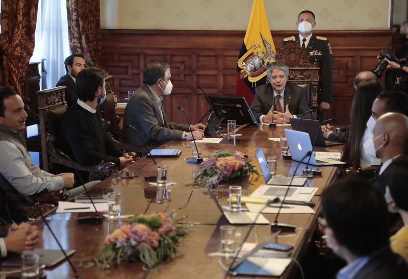 Después de la crisis por las protestas en Ecuador, Guillermo Lasso reemplazó a cuatro ministros de su Gabinete