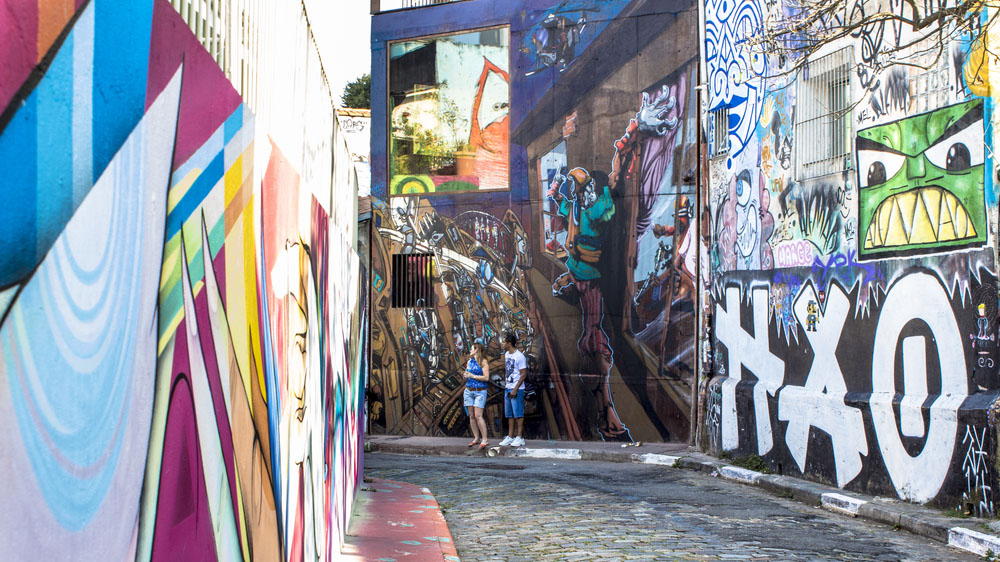 Vila Madalena es donde se concentra el espíritu joven de San Pablo (Shutterstock)