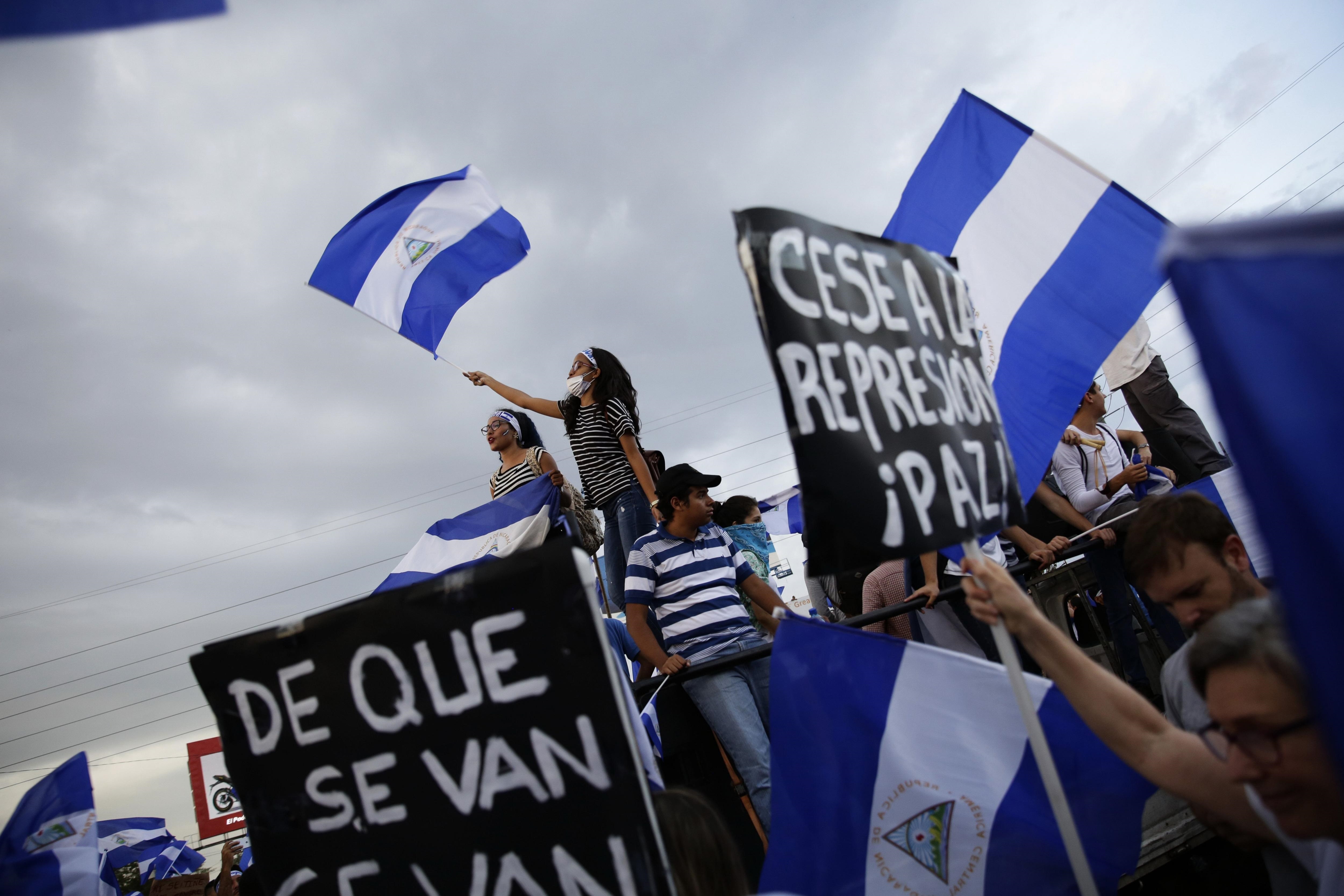 Cristiana Chamorro sostuvo que el pueblo nicaragüense ya se pronunció contra el régimen sandinista (EFE/Bienvenido Velasco)
