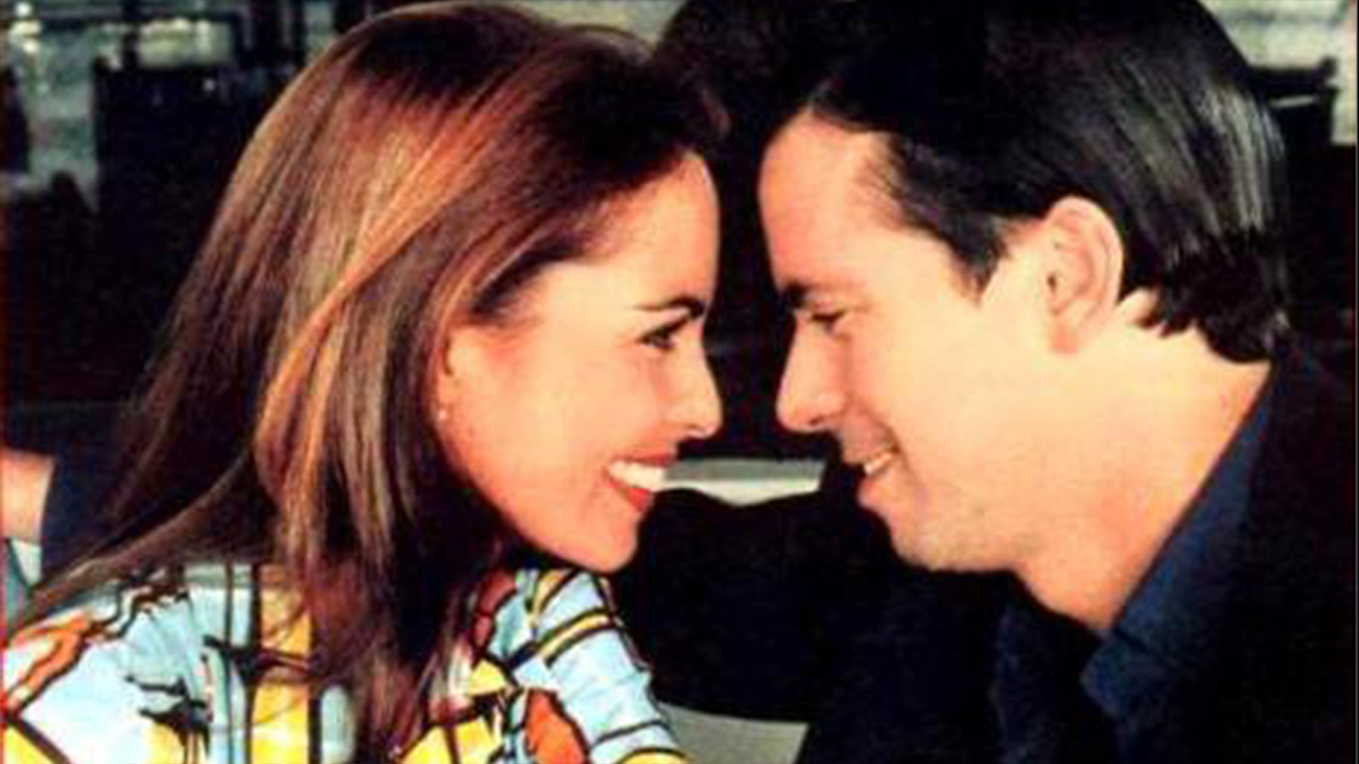 Mariana Levy y Diego Bertie en 1997 Foto: Facebook/Leonela muriendo de amor