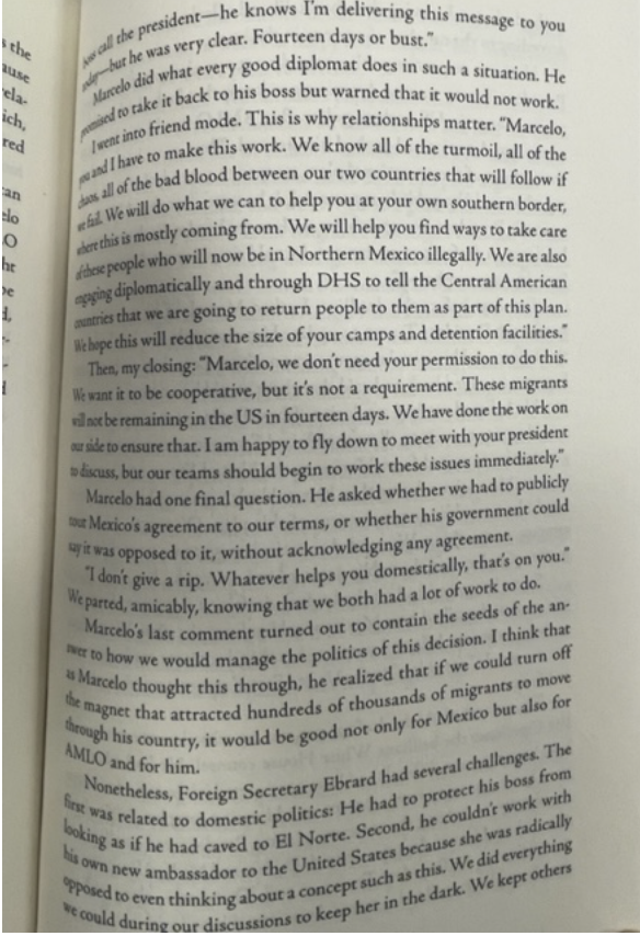 Pages from Mike Pompeo's book where he reveals the hidden agreement (Special)