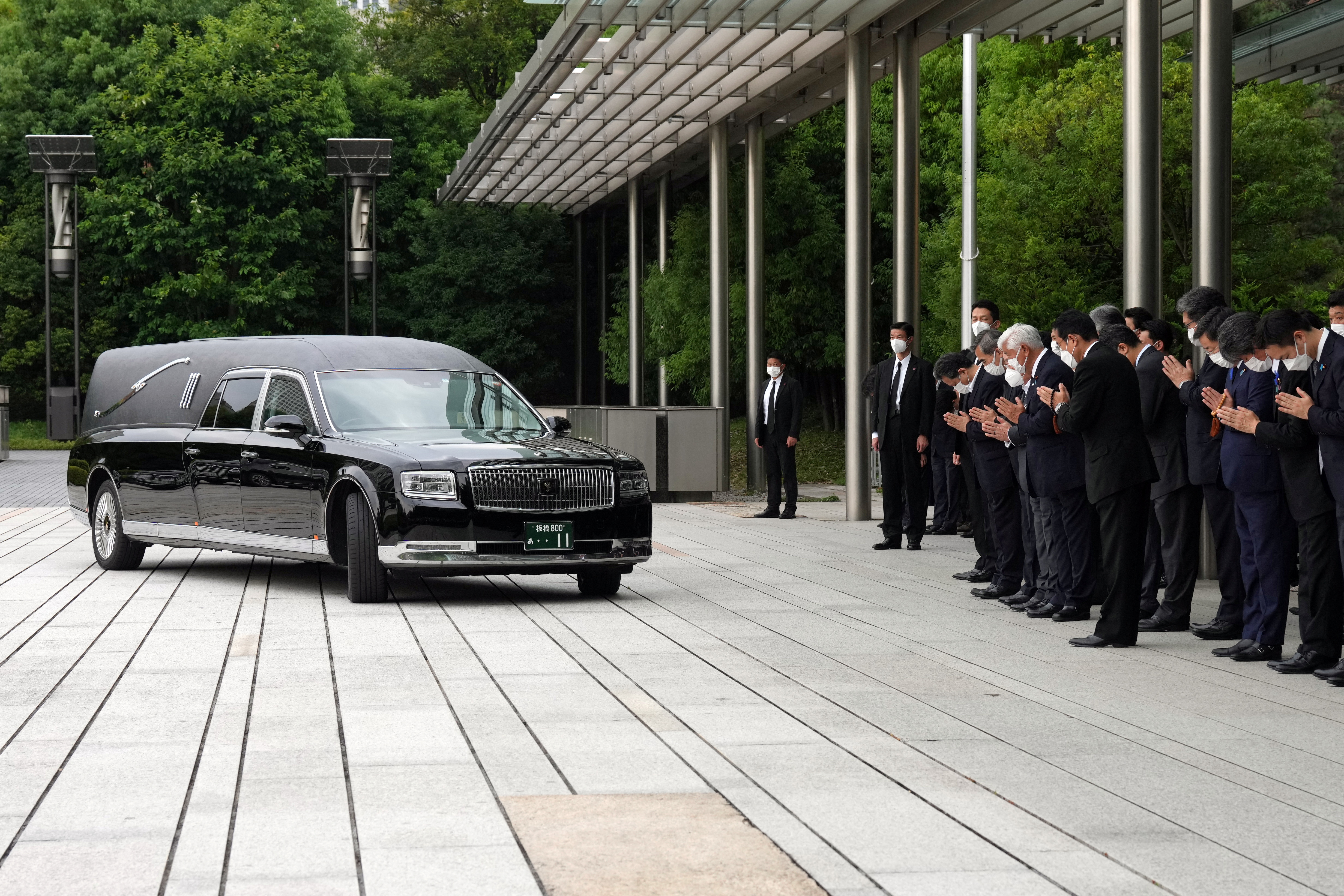 funeral de Shinzo Abe