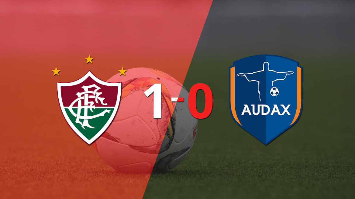Con un solo tanto, Fluminense derrotó a Audax Rio en Ilha do Governador