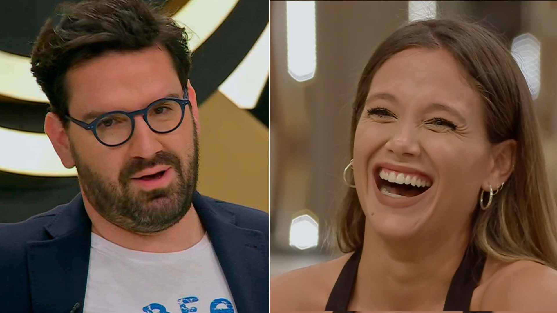 Barbie Vélez se tentó al escuchar la desopilante contestación de Damián Betular sobre el mito del embarazo y la salsa holandesa