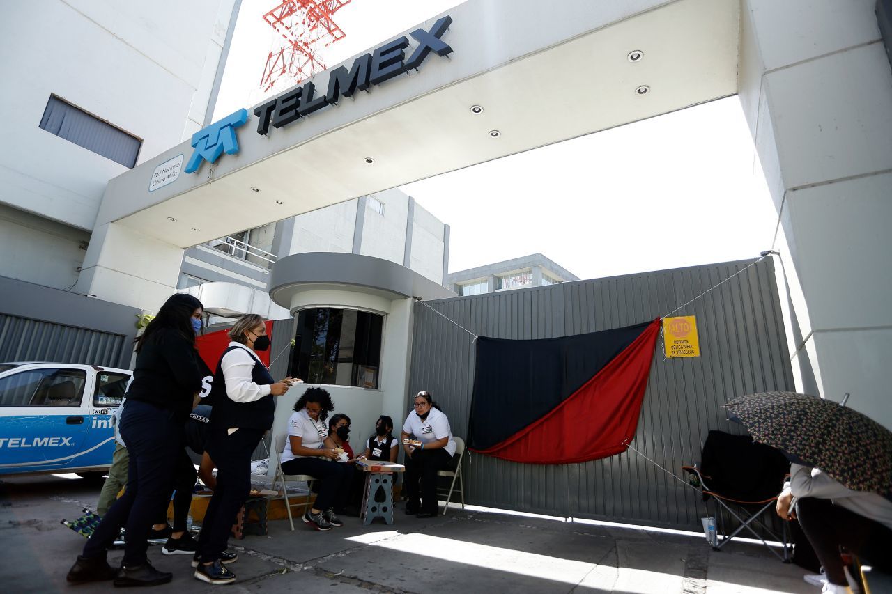 Qué es lo que demandan los trabajadores de Telmex para finalizar con la huelga