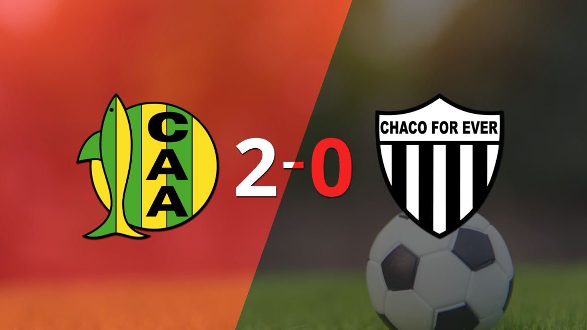 Con dos goles, Aldosivi se impuso a Chaco For Ever en la Cantera